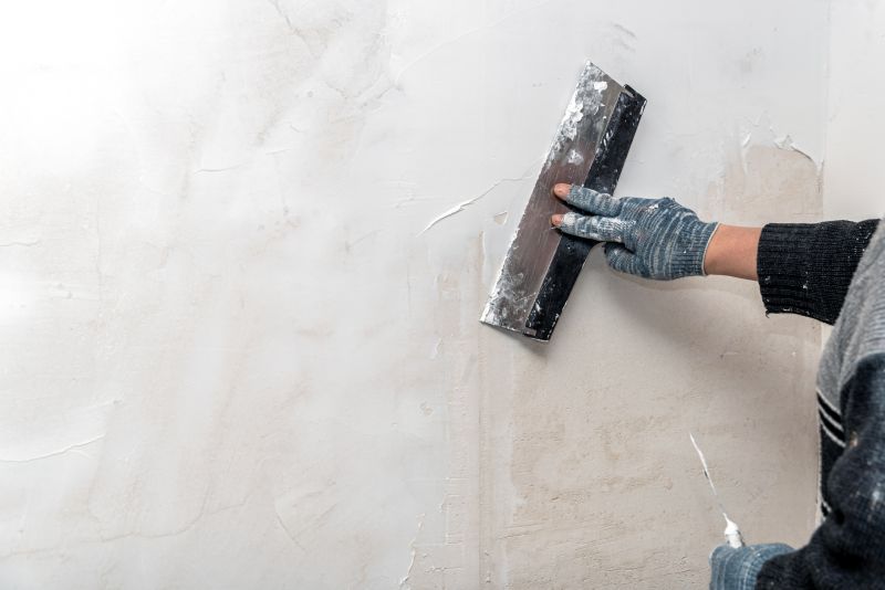 Repaired Wall Close-up