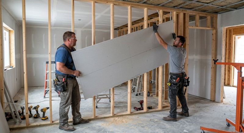 Residential Drywall Service in Overland Park, KS